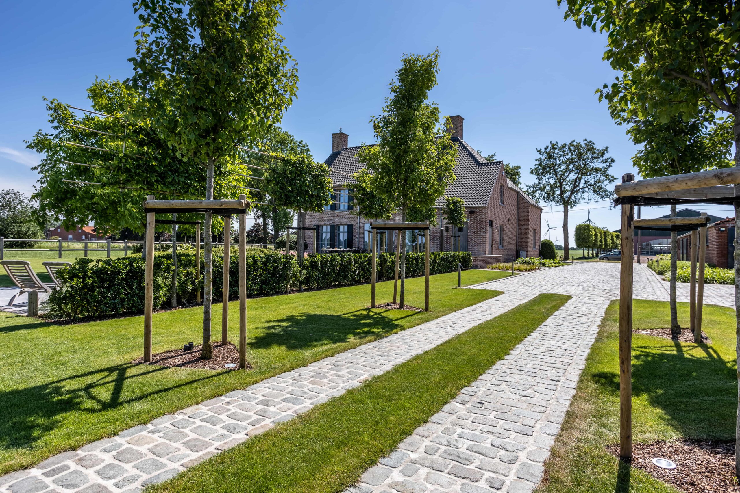 Landschapstuin te Loenhout - Cis Van der Linden Tuinaanneming en -Architectuur